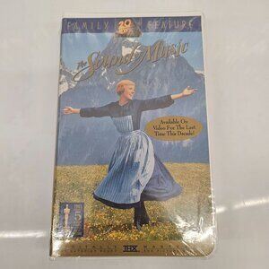 The Sound Of Music VHS 20th Century Fox Family Feature Digitally Mastered THX 19